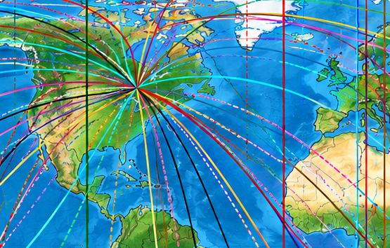 How to Read an Astrocartography Map